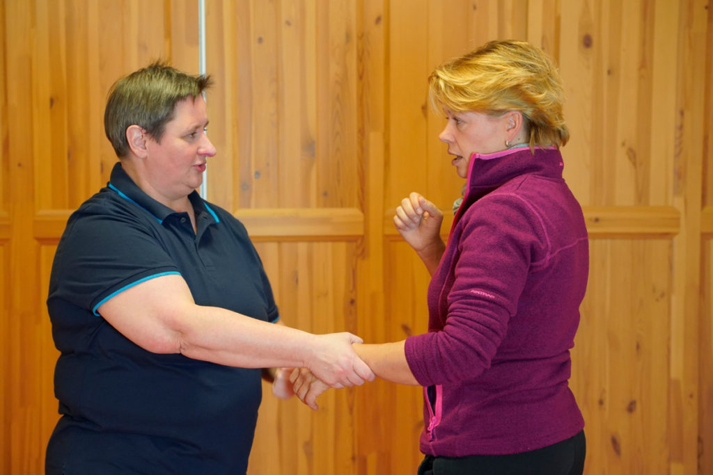 Wendo für Frauen mit Wendo-Trainerin Kathrin Bein